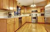 Wood Kitchen Cabinet and Countertop Manufacturing