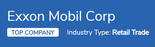 Exxon Mobil SIC Code 