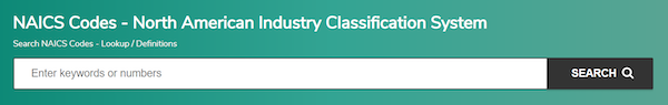 NAICS Code Search